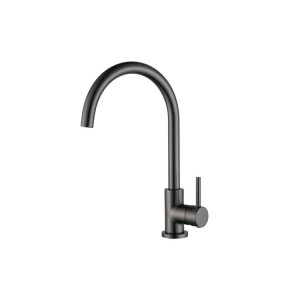 Bloom Brushed Gunmetal Sink Mixer